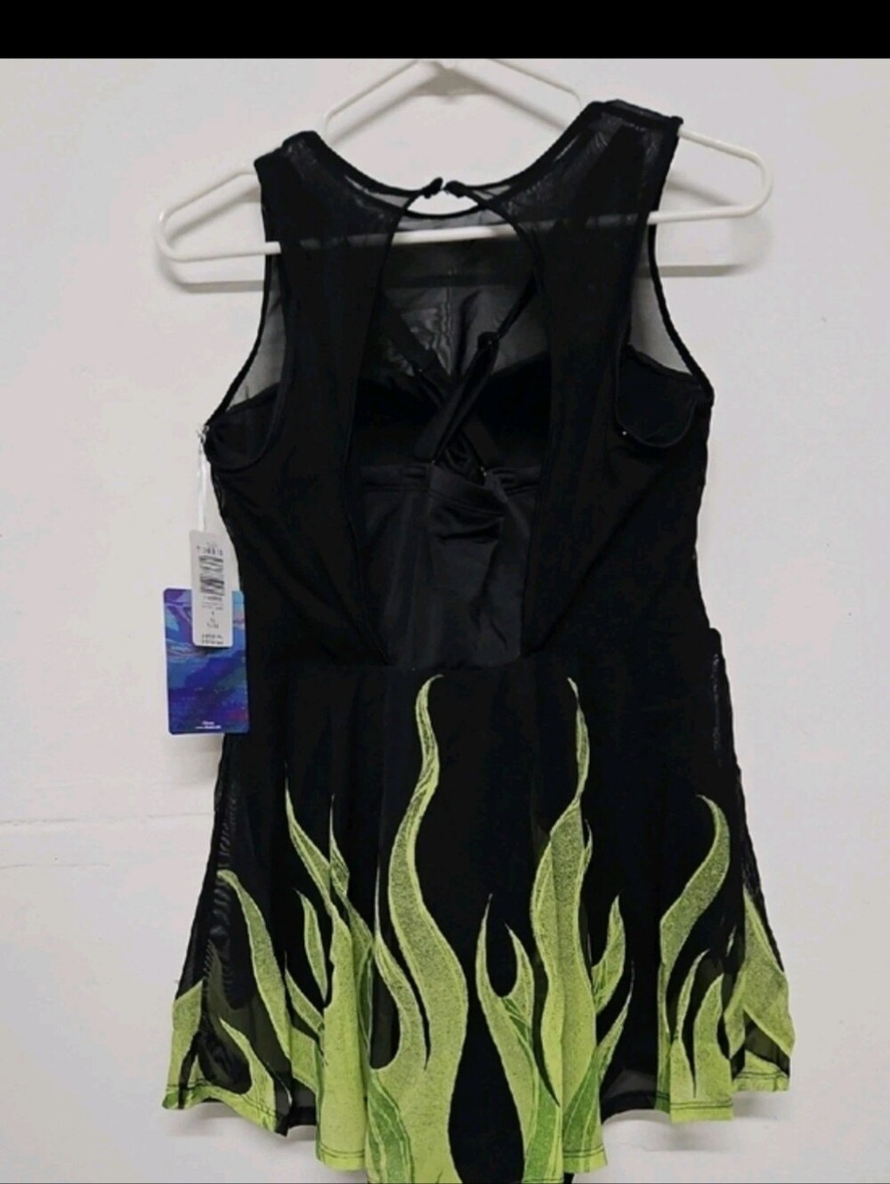 Torrid Disney Villians Maleficent Size 1X (14-16) Swimsuit W Skirting New W Tag - Picture 5 of 7